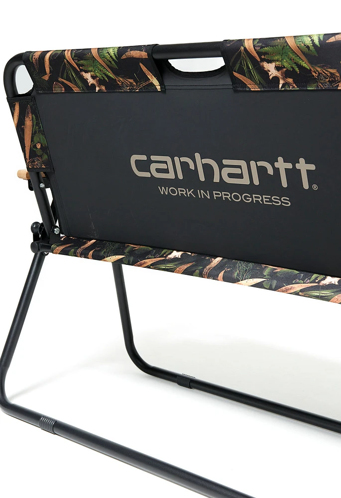 Carhartt WIP Lumen Folding Couch - Lumen Print Black | King's Cross