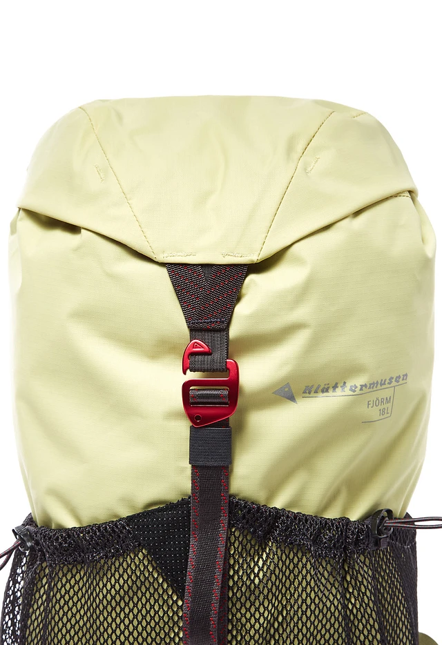 Klattermusen Fjörm Backpack 18L - Lemon Mint | King's Cross