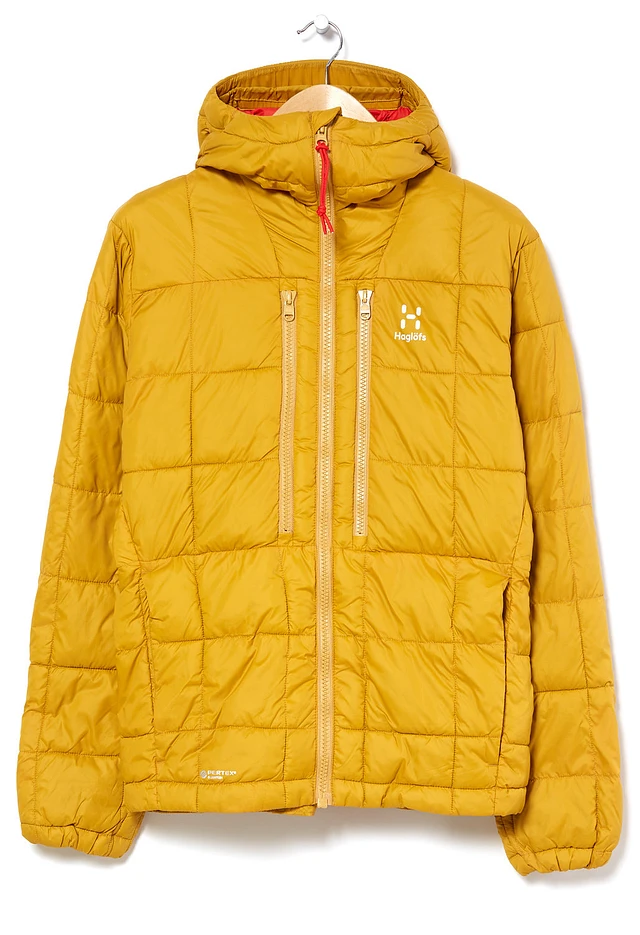 Haglofs Mens Spitz GTX Pro Jacket - Golden Brown/Magnetite