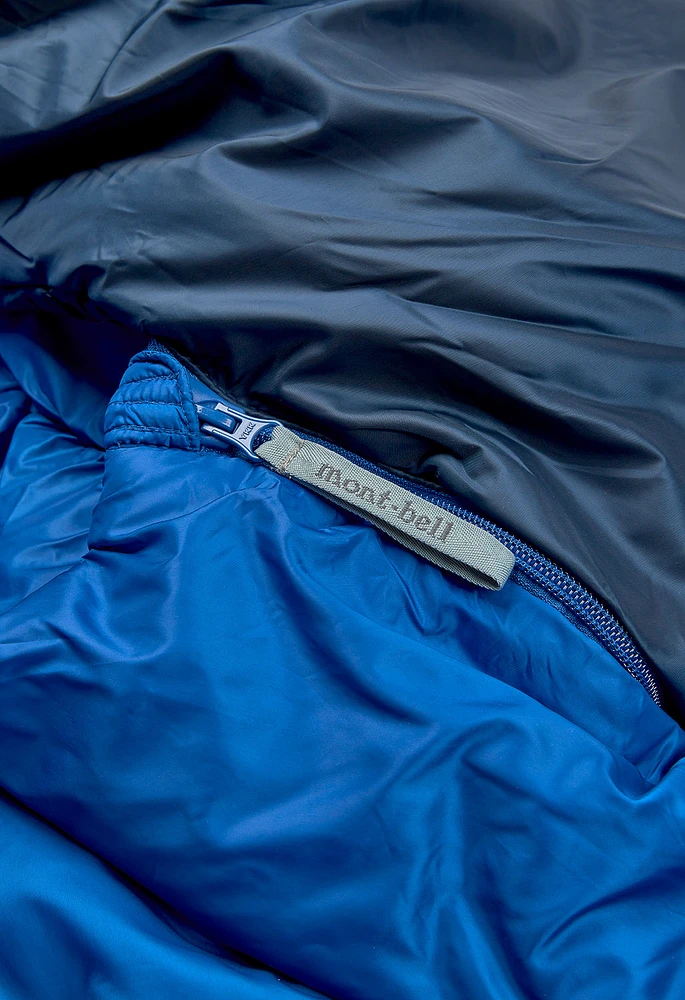 Montbell Seemless Burrow Bag #5 Long Sleeping Bag - Blue Ridge