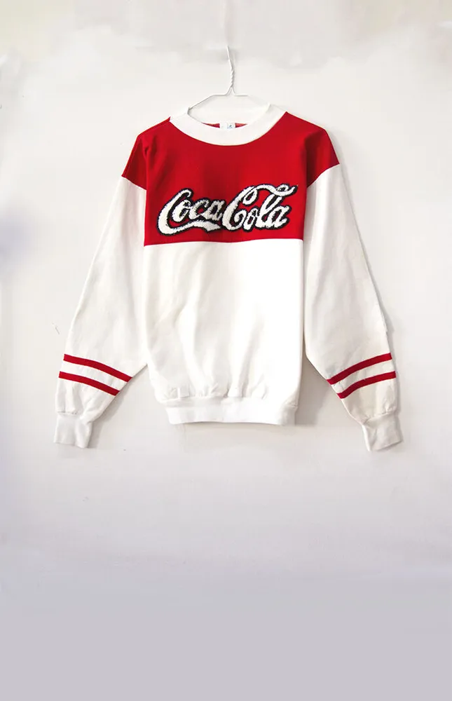 Vintage coca cola crewneck discount