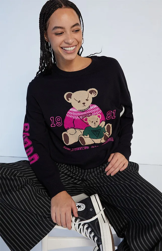 GUESS Originals Colleen Bear Knit Sweater | Montebello Town Center