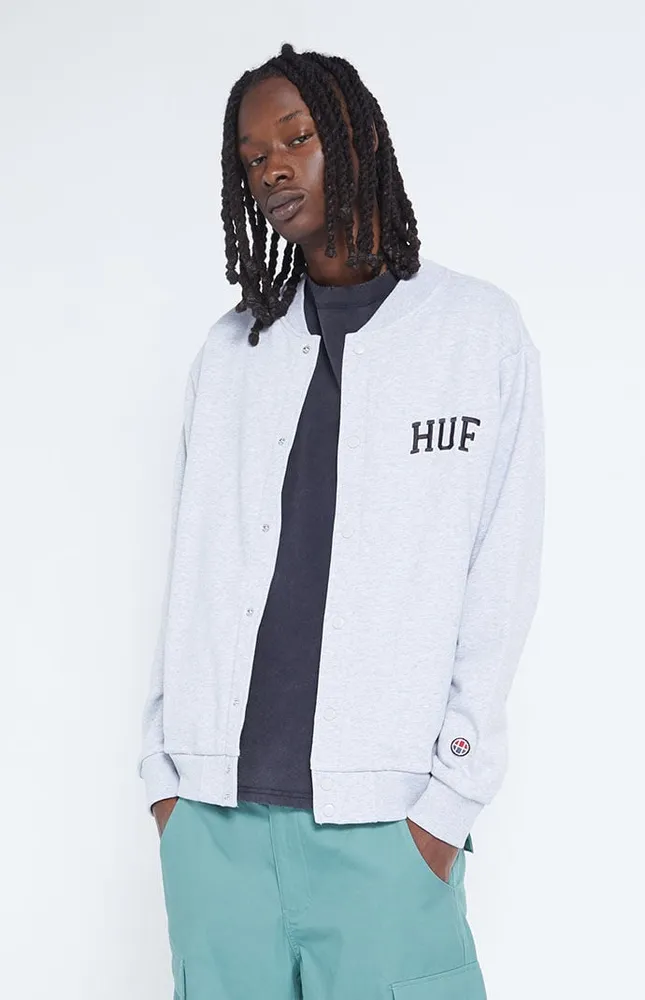Huf varsity jacket cheap