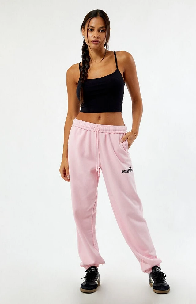 Playboy by pacsun classic boyfriend sweatpants hotsell