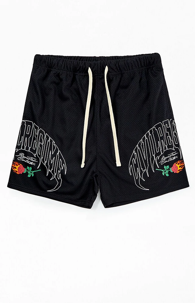 Civil Rose Claws Mesh Basketball Shorts | Arden Fair