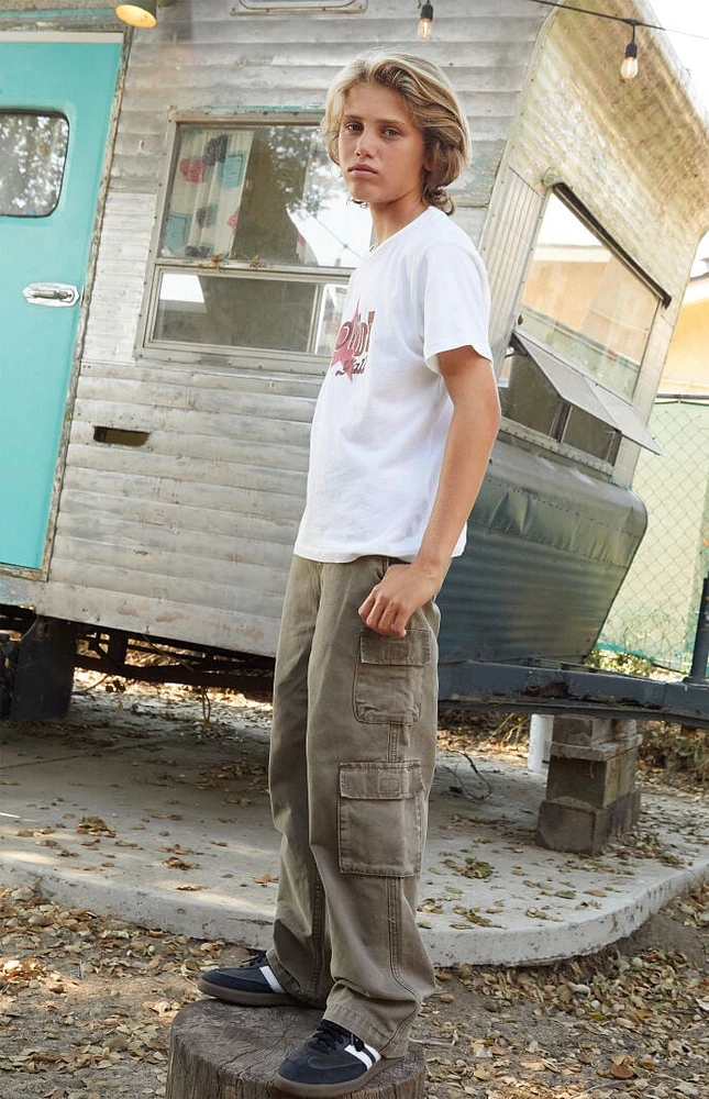 Olive baggy pants clearance
