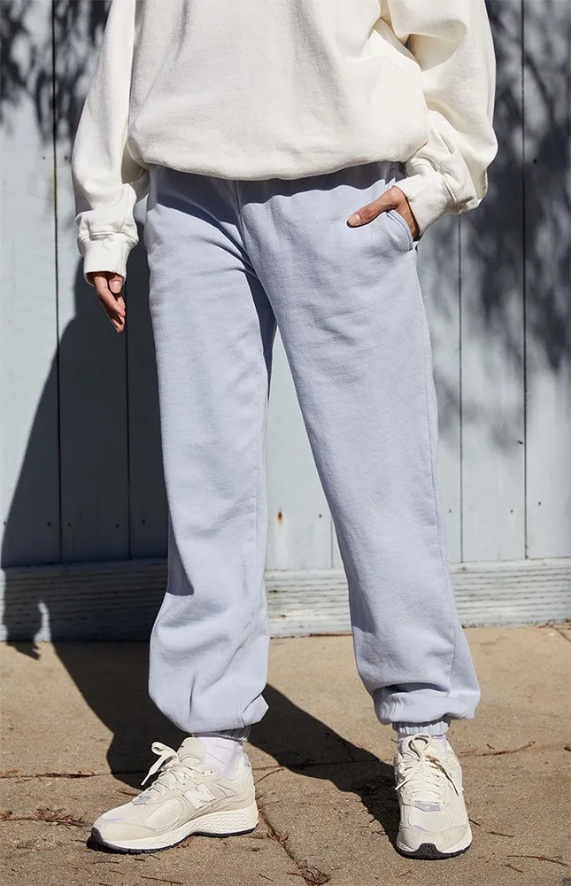 Sky blue outlet rosa sweatpants