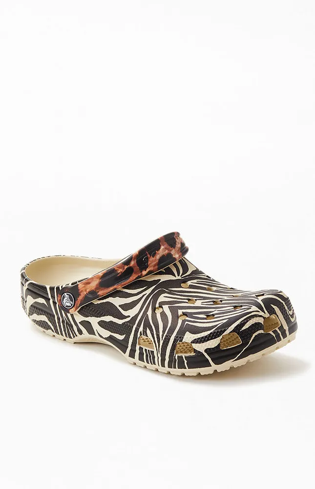 Animal print crocs deals
