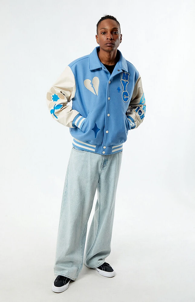 Bone varsity jacket clearance