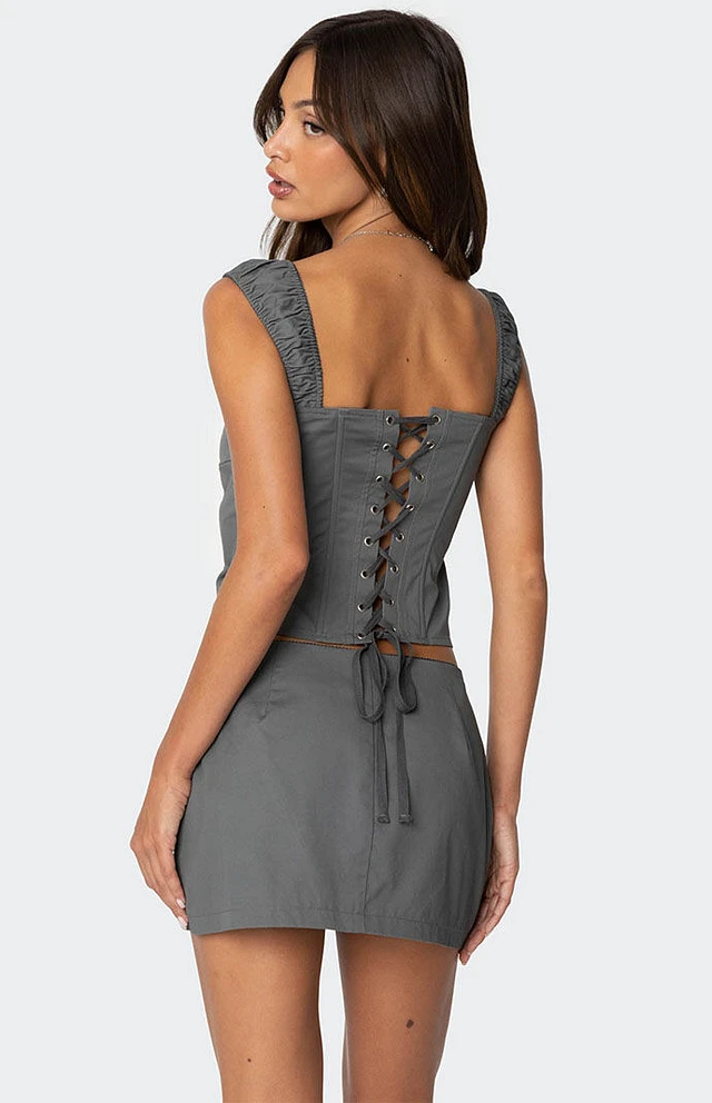 Zara RUCHED CORSET DRESS | Mall of America®