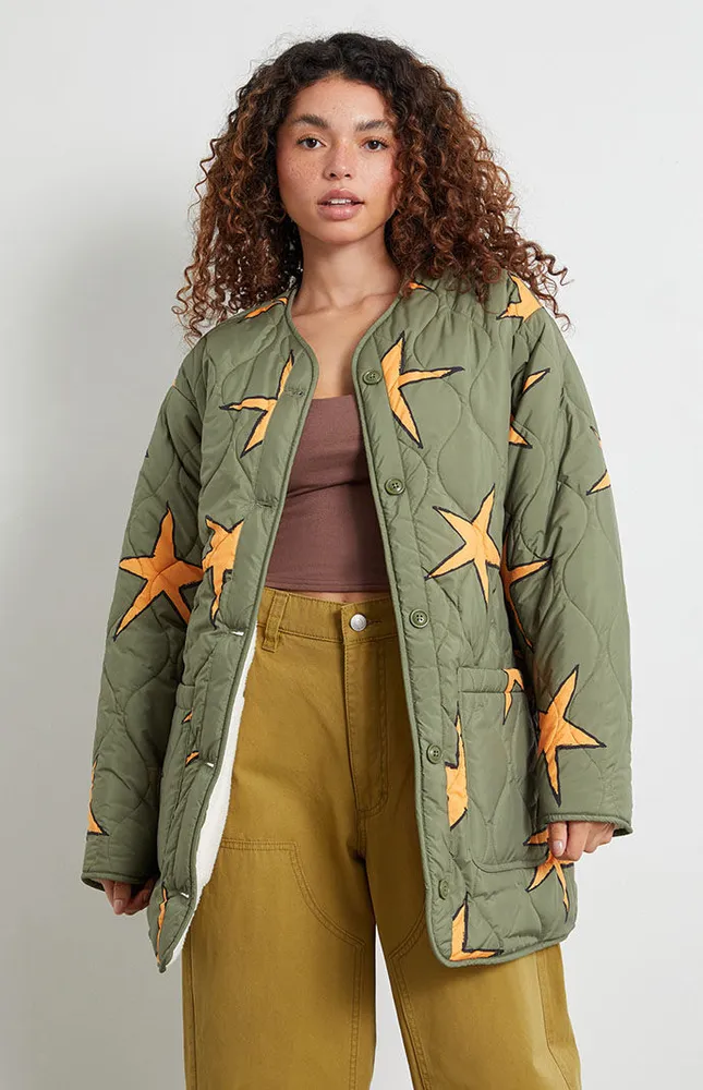 Obey Scribbly Stars Reversible Liner Jacket | Mall of America®