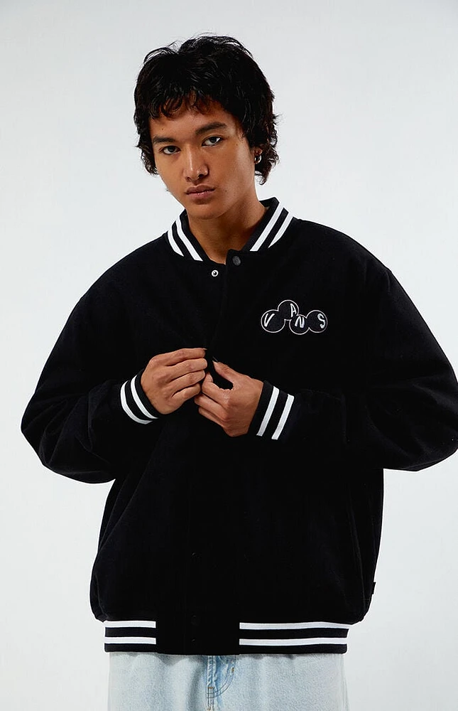 Vans baseball jacket new arrivals