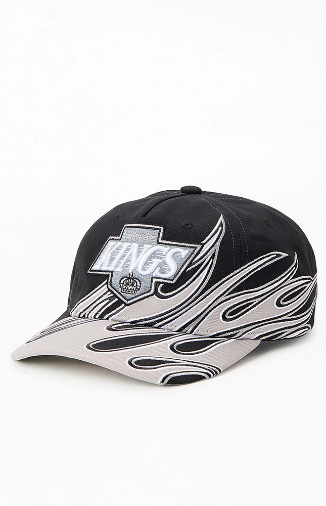 Mitchell & Ness LA Kings Flame Thrower Snapback Hat at CoolSprings