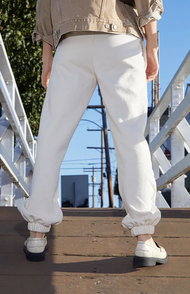 John Galt White Newport Sweatpants Mall of America