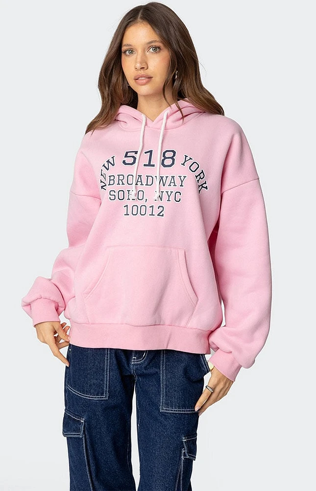Edikted NYC Oversized Hoodie | Liberty Center