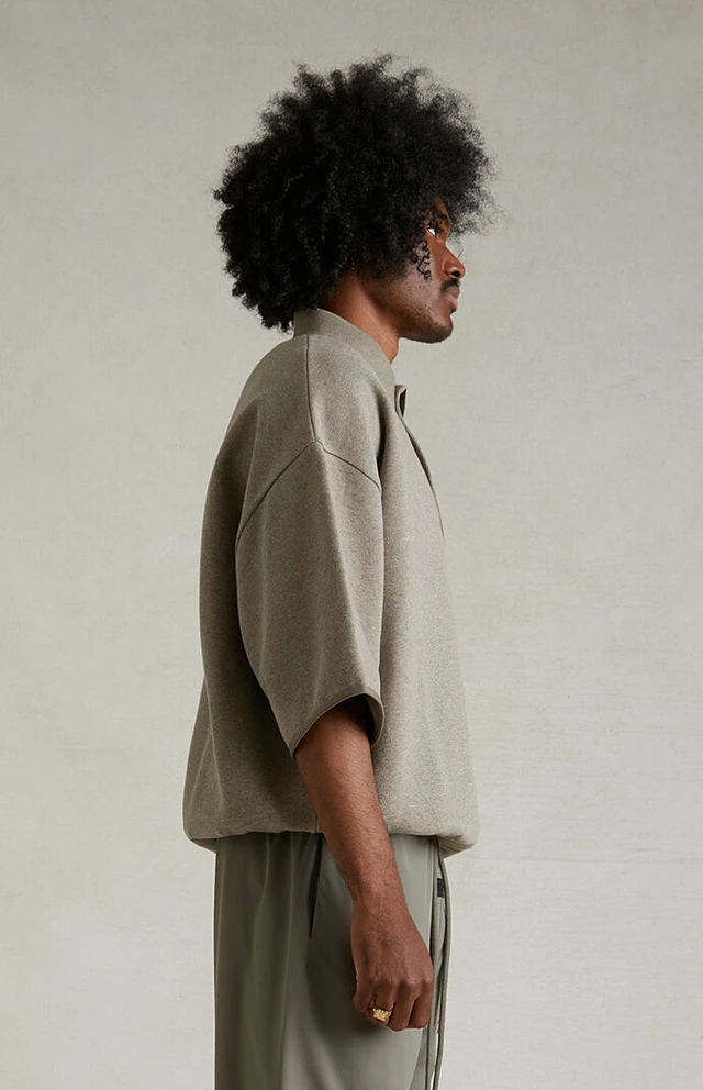 【FEAR OF GOD】FLEECE POLO/HEATHER スウェット Hoodies and sweatshirts Fear Of God ESSENTIALS Fleece Polo