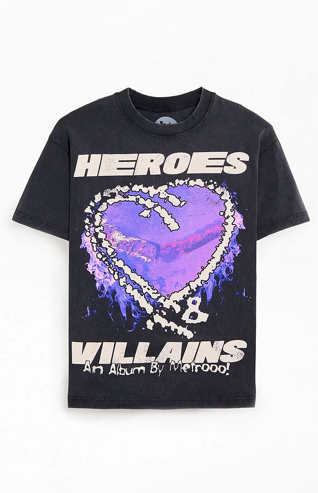 Pacsun Metro Boomin Heroes & Villains T-Shirt at CoolSprings