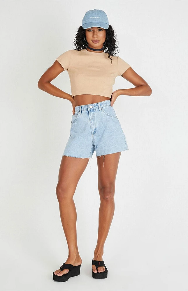 Abrand high waisted shorts top