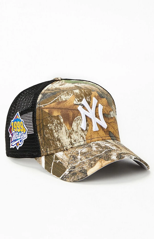 New era yankees camo hat top