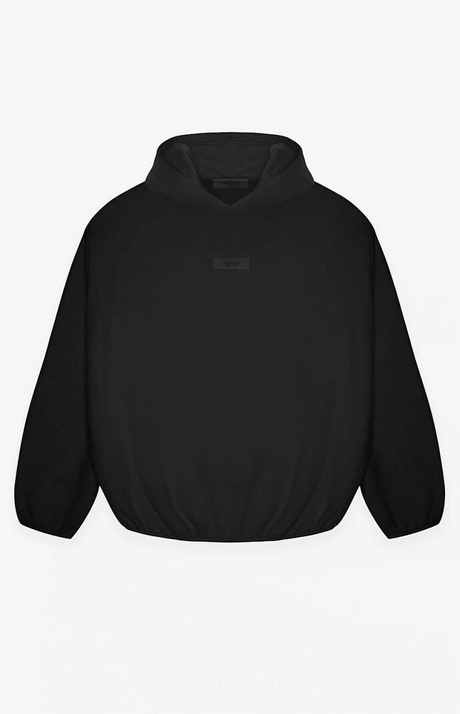 Fear of god essentials black hoodie clearance