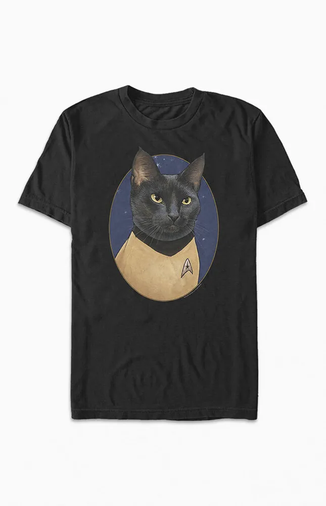 Star trek cat t shirt on sale