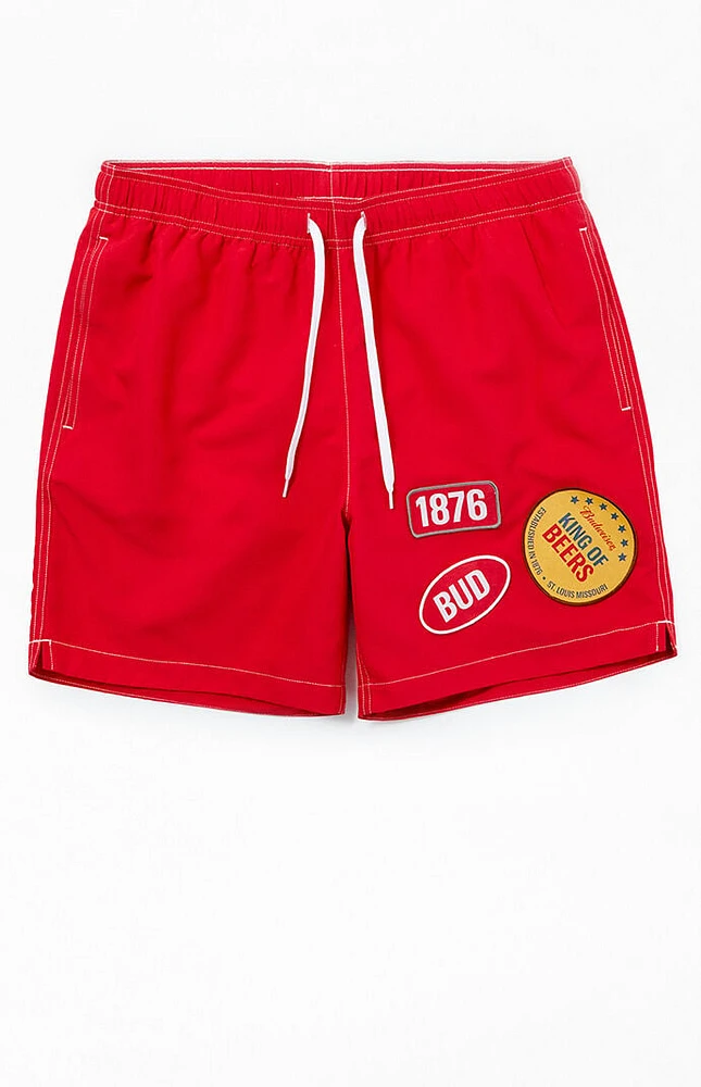 Budweiser swim trunks 2025