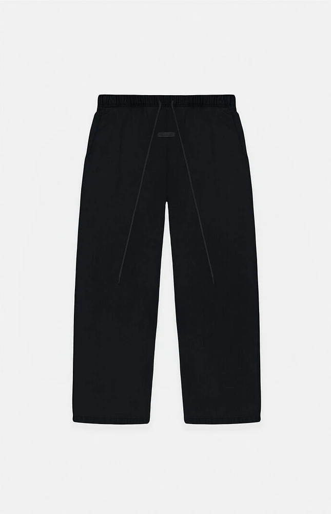 Fear of God Essentials Overdye Black Denim Lounge Pants