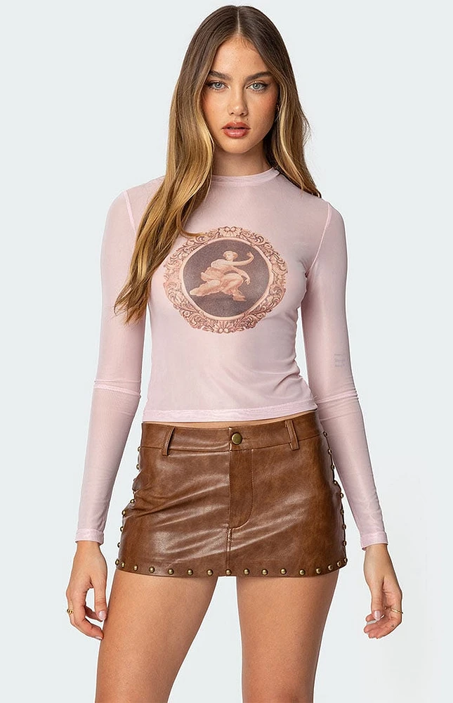 Vintage mesh top new arrivals