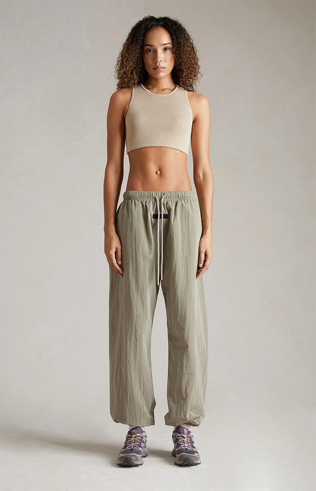 Nylon track pants womens cheap
