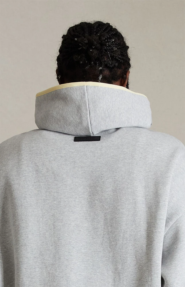 Fear of God Essentials Light Heather Grey Hoodie | Dulles