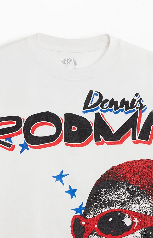 ★PACSUN★RODMAN BRAND デトロイト Bad As I Wanna Be Tシャツ RODMAN BRAND Bad As I Wanna Be Air Brushed Oversized T-Shirt