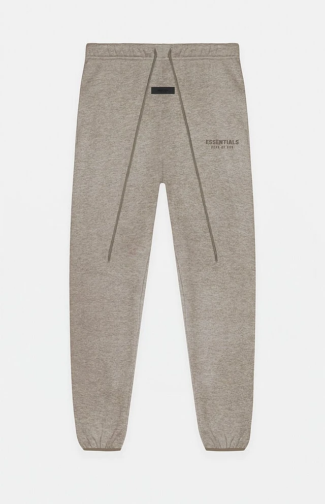 Fear of God Essentials Heather Grey Sweatpants | Liberty Center