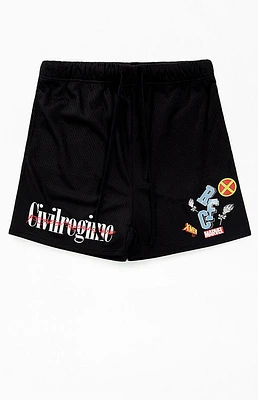 HUF x Alien Labs Black Mesh Basketball Shorts | Mission Valley HUF x Alien Labs Black Mesh Basketball Shorts | Mission Valley
