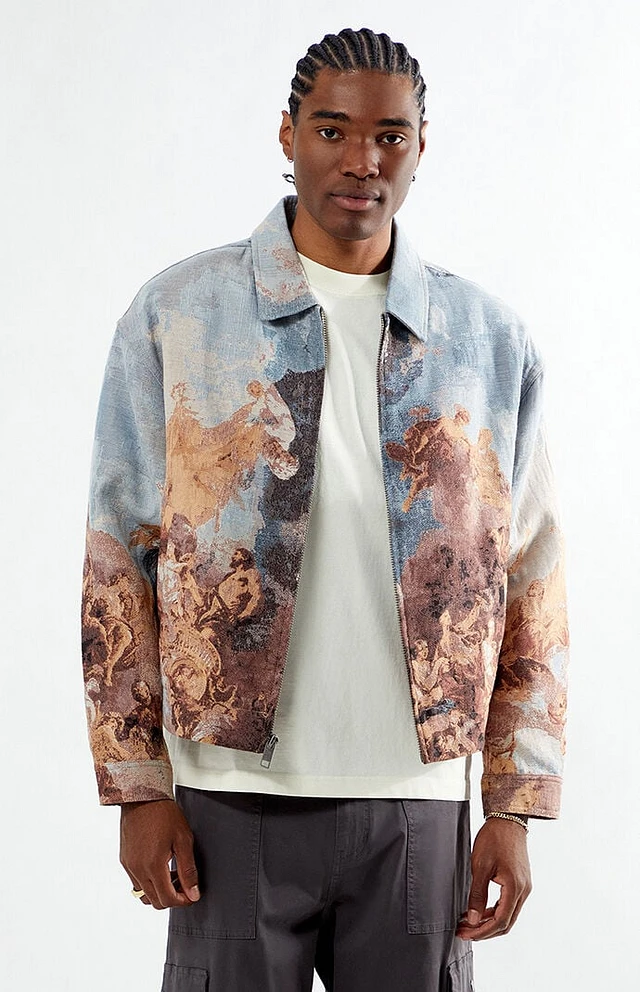 激安挑戦！！ PacSun Skyway Galleria CoolSprings | Jacket Jacquard ブルゾン