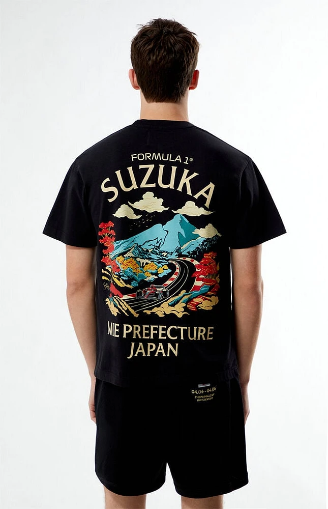 スガシカオ 2010 JAPAN UK CIRCUIT Tシャツ Formula 1 x PacSun Suzuka Japan Touge T-Shirt at Foxvalley Mall in