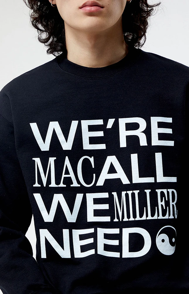 Mac miller crew neck discount