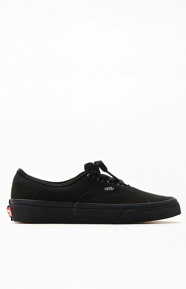 Vans authentic black platform cheap