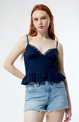 La hearts keyhole smocked top best sale