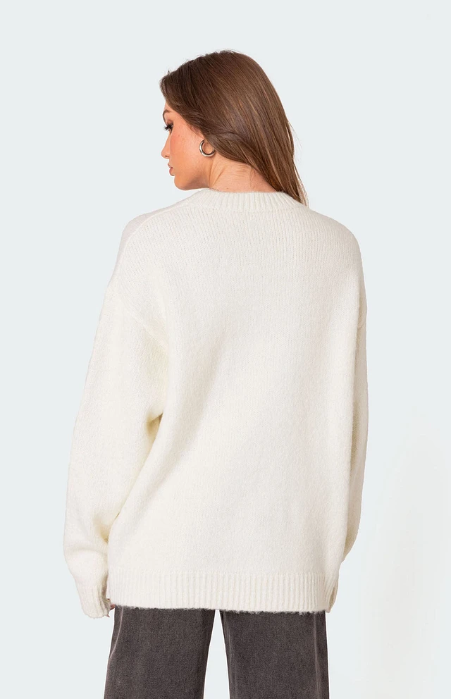 Edikted Magic 8 Oversized Chunky Knit Sweater at Foxvalley Mall in