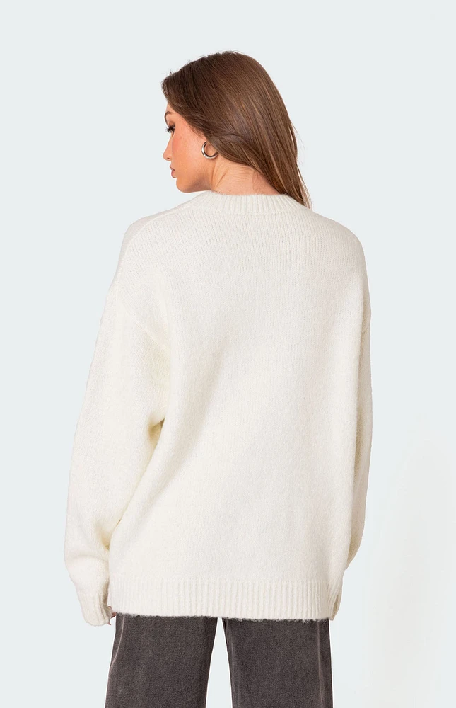 Edikted Magic 8 Oversized Chunky Knit Sweater at Foxvalley Mall in