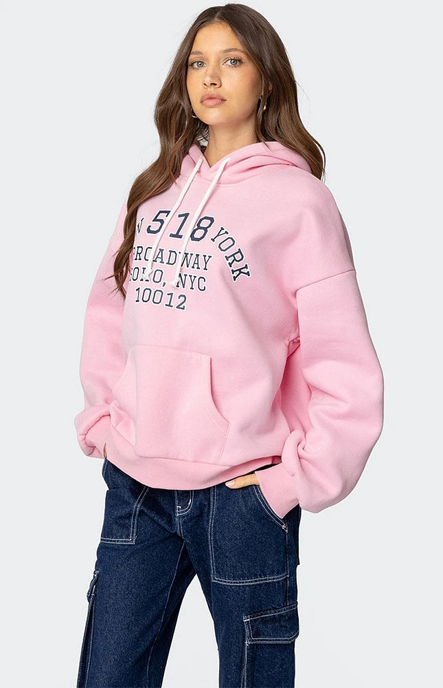 Edikted NYC Oversized Hoodie | Liberty Center