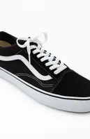 Vans canvas old skool black & white shoes new arrivals