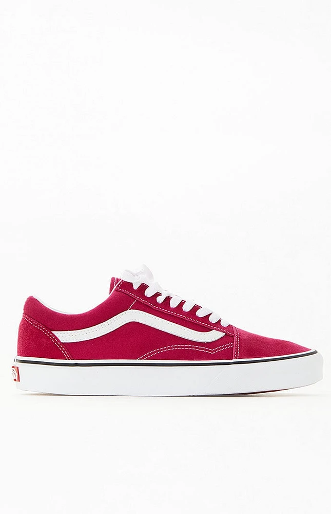 Canvas old skool red deals