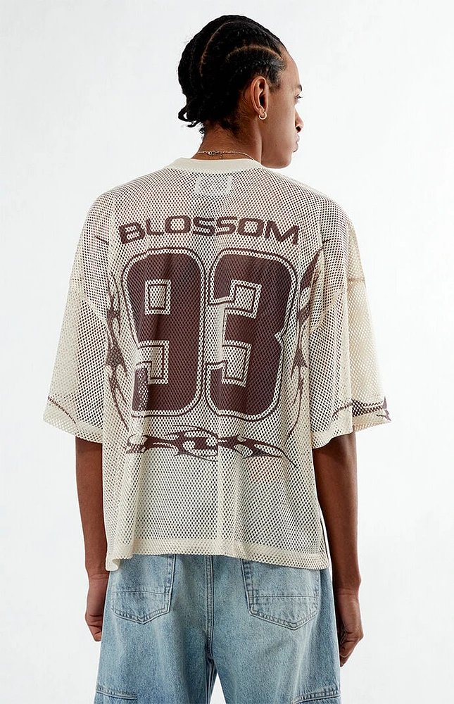 Pacsun Midnight 93 Cream Mesh Jersey at Foxvalley Mall in Aurora, IL