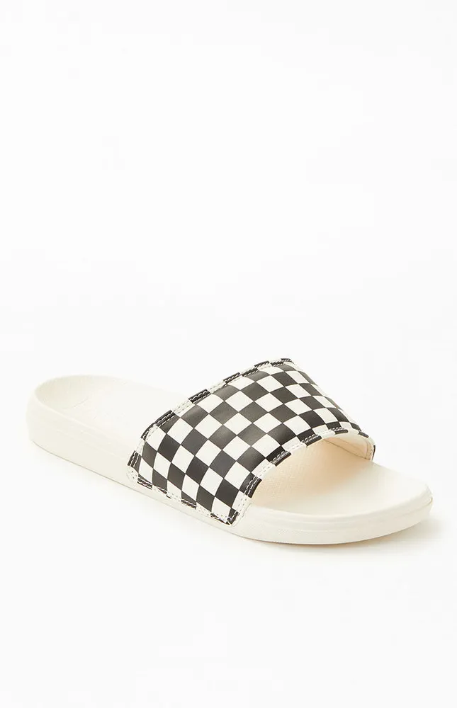Vans Women s Checker La Costa Slide Sandals Plaza Las Americas