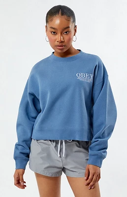 Guess roy flc crew neck sweatshirt outlet