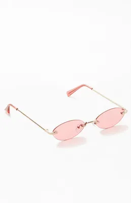 Dyllon metal round online sunglasses