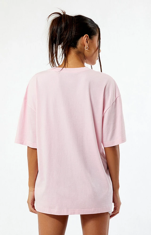 Oversized playboy shirt top