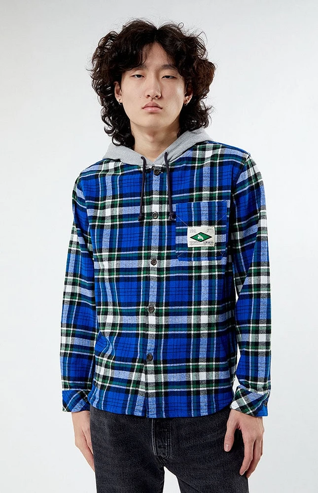 Pacsun flannel hooded new arrivals