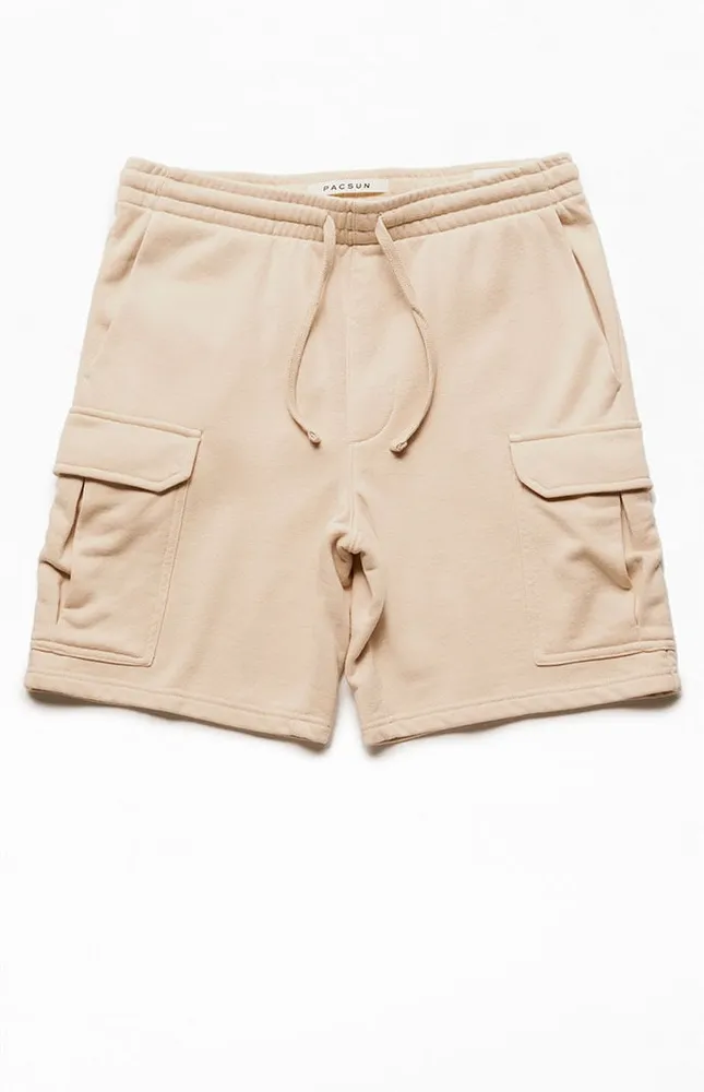 Fleece cargo sales sweat shorts